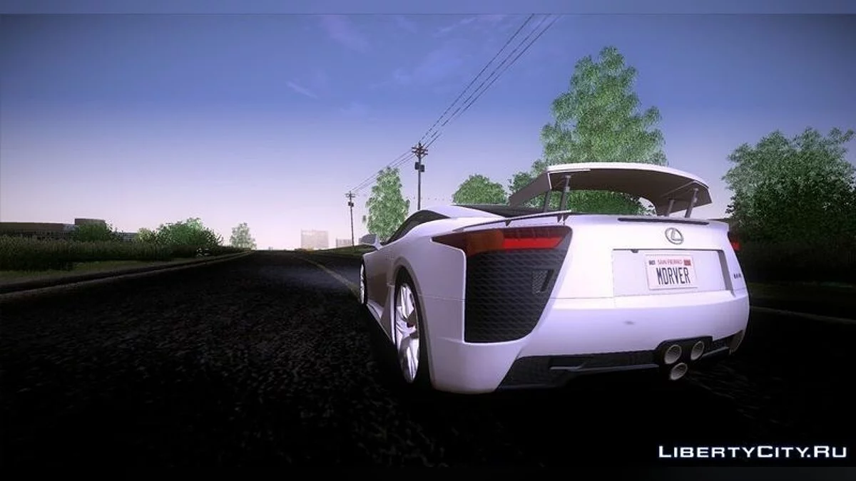 Lexus LFA 2011 / GTA San Andreas