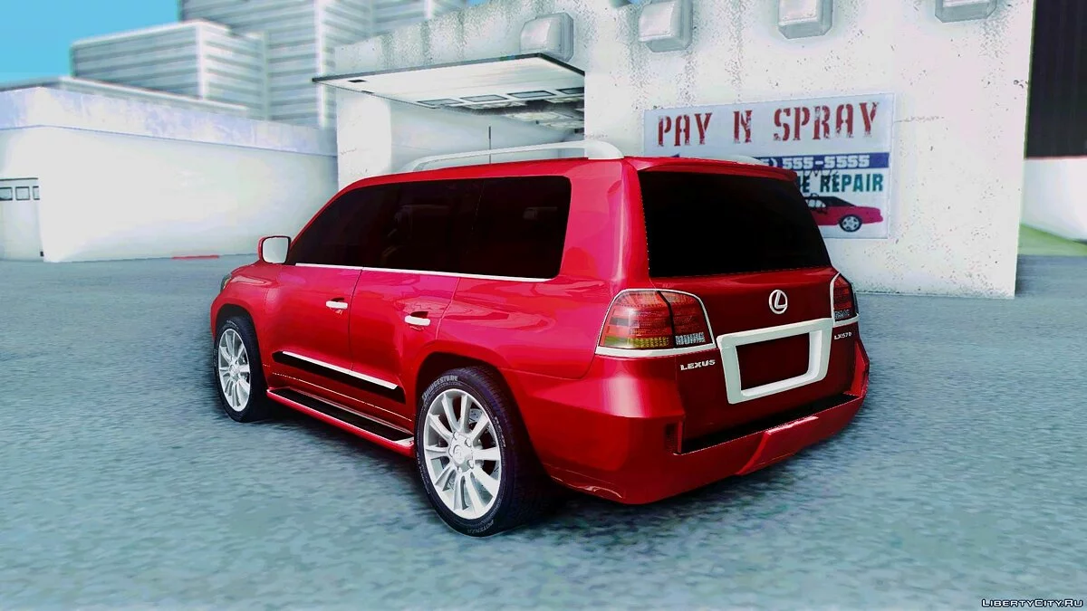 2011 Lexus LX570 / GTA San Andreas