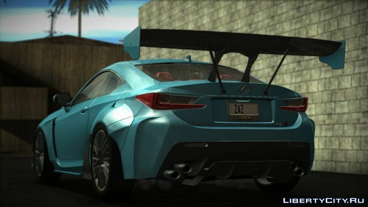 Lexus RC-F RocketBunny / GTA San Andreas