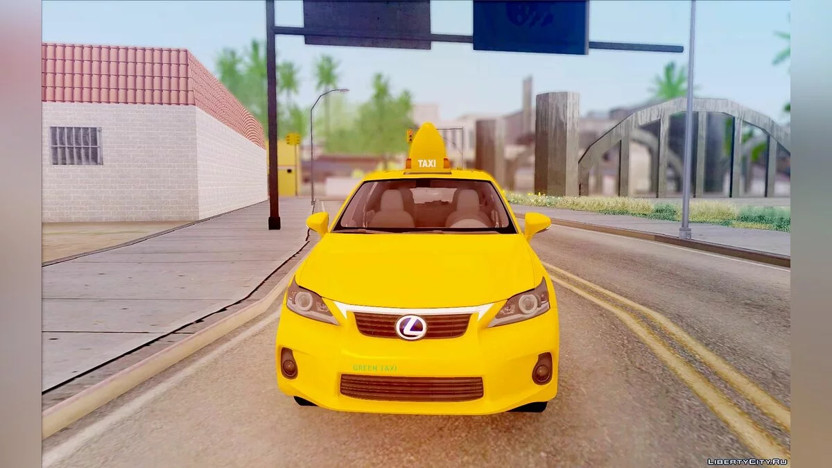 Lexus CT 200h Taxi / GTA San Andreas
