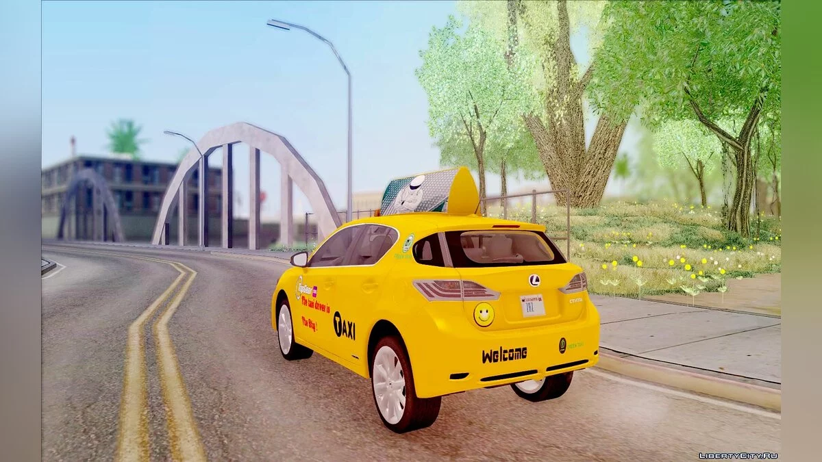Lexus CT 200h Taxi / GTA San Andreas