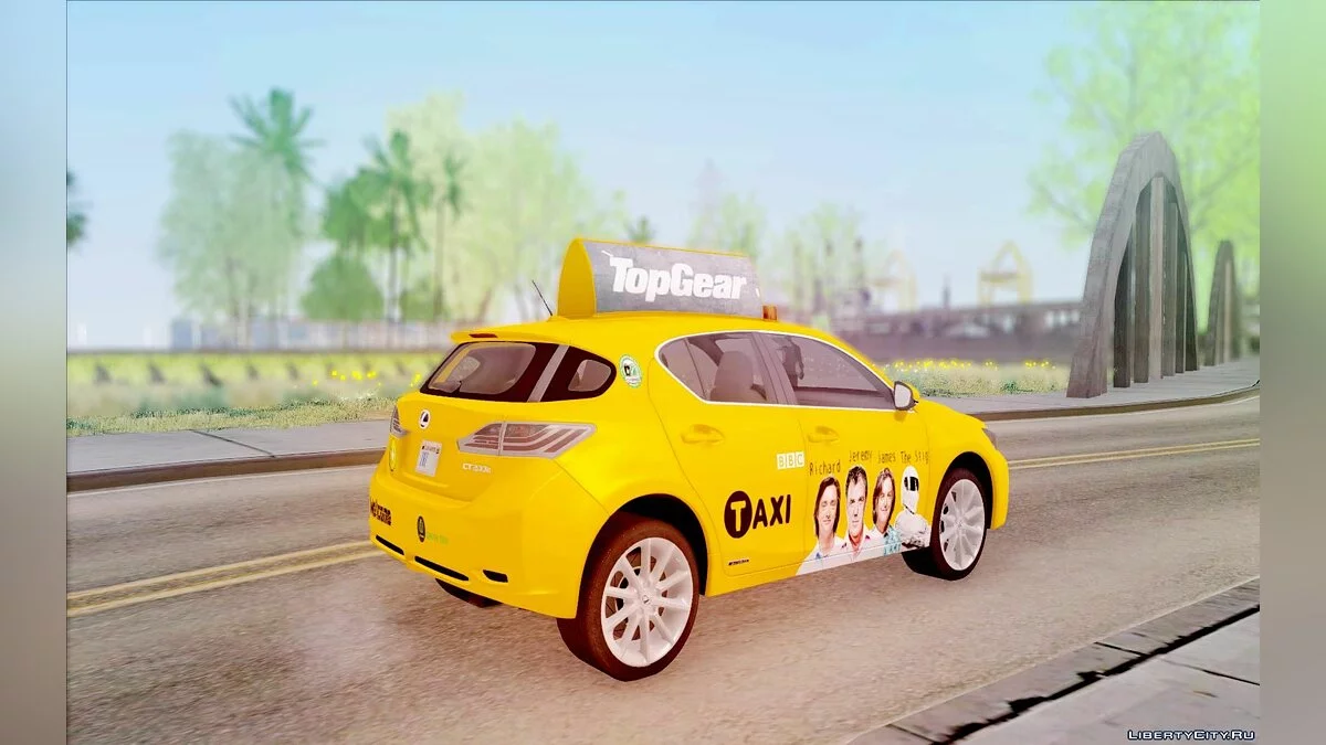 Lexus CT 200h Taxi / GTA San Andreas