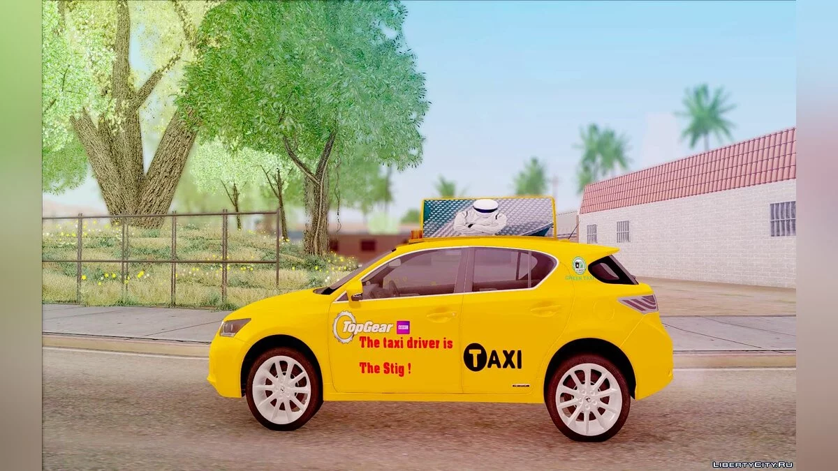 Lexus CT 200h Taxi / GTA San Andreas