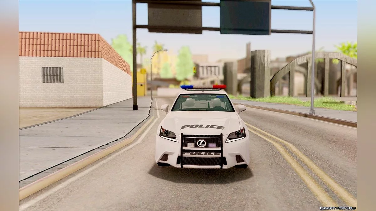Lexus GS350 F Sport Series IV Police 2013 / GTA San Andreas