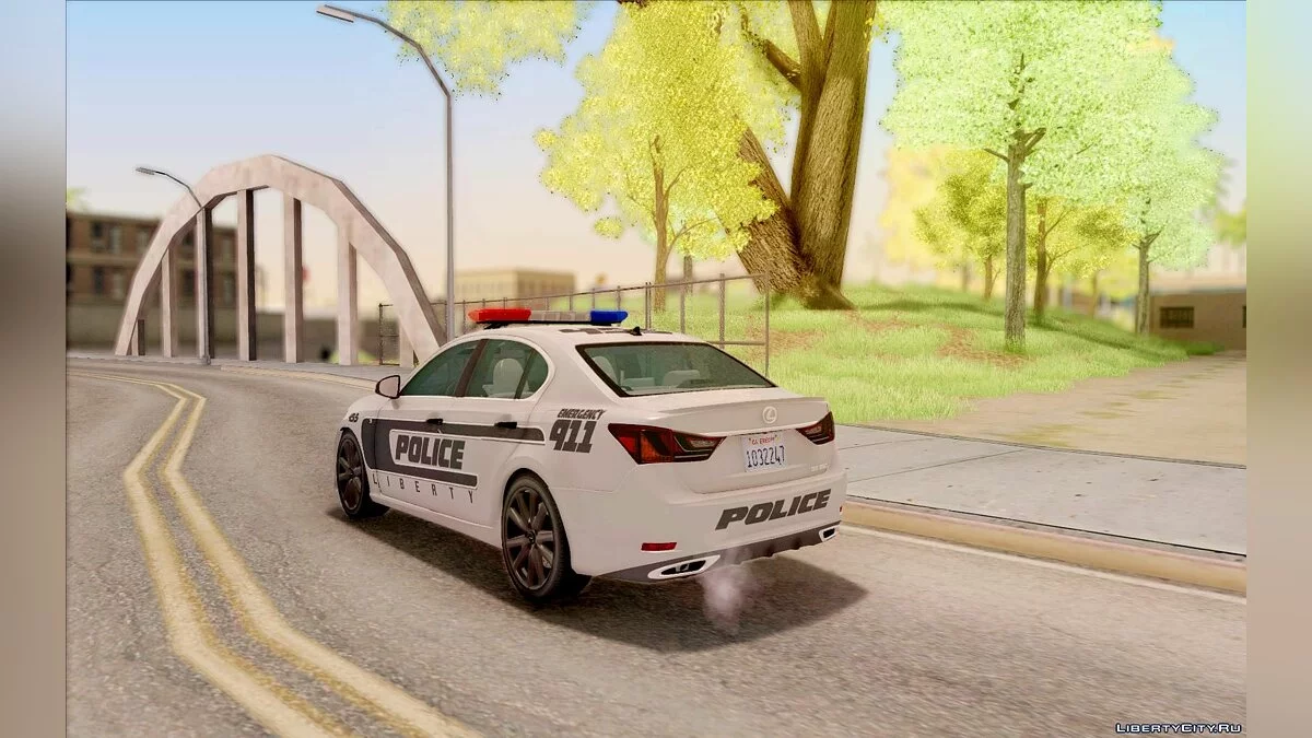 Lexus GS350 F Sport Series IV Police 2013 / GTA San Andreas