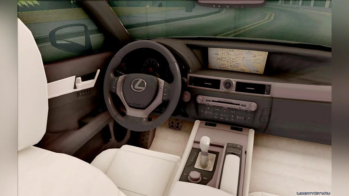 Lexus GS350 F Sport Series IV Police 2013 / GTA San Andreas
