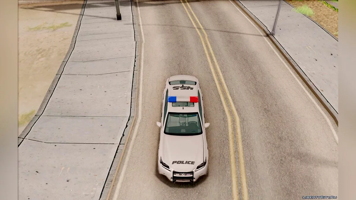 Lexus GS350 F Sport Series IV Police 2013 / GTA San Andreas