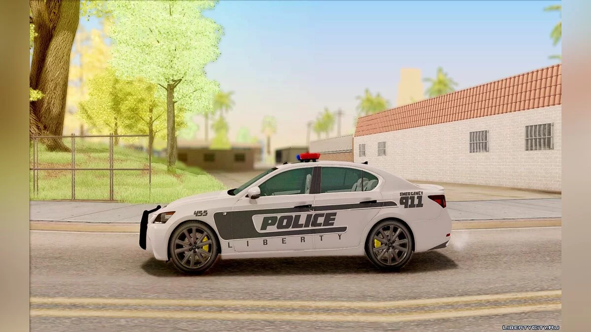Lexus GS350 F Sport Series IV Police 2013 / GTA San Andreas