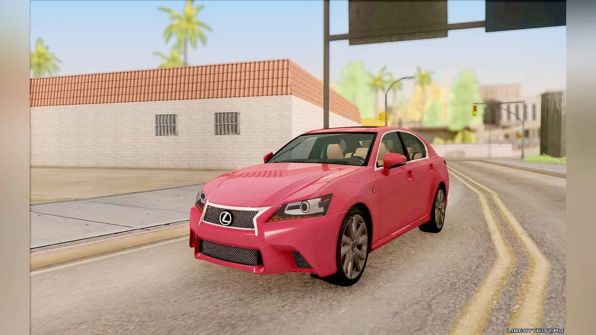 Lexus GS350 / GTA San Andreas