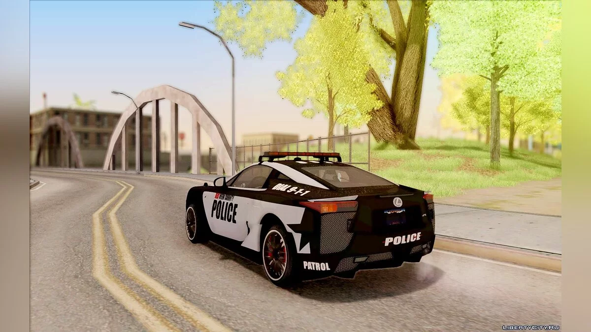Lexus LFA Police 2011 / GTA San Andreas