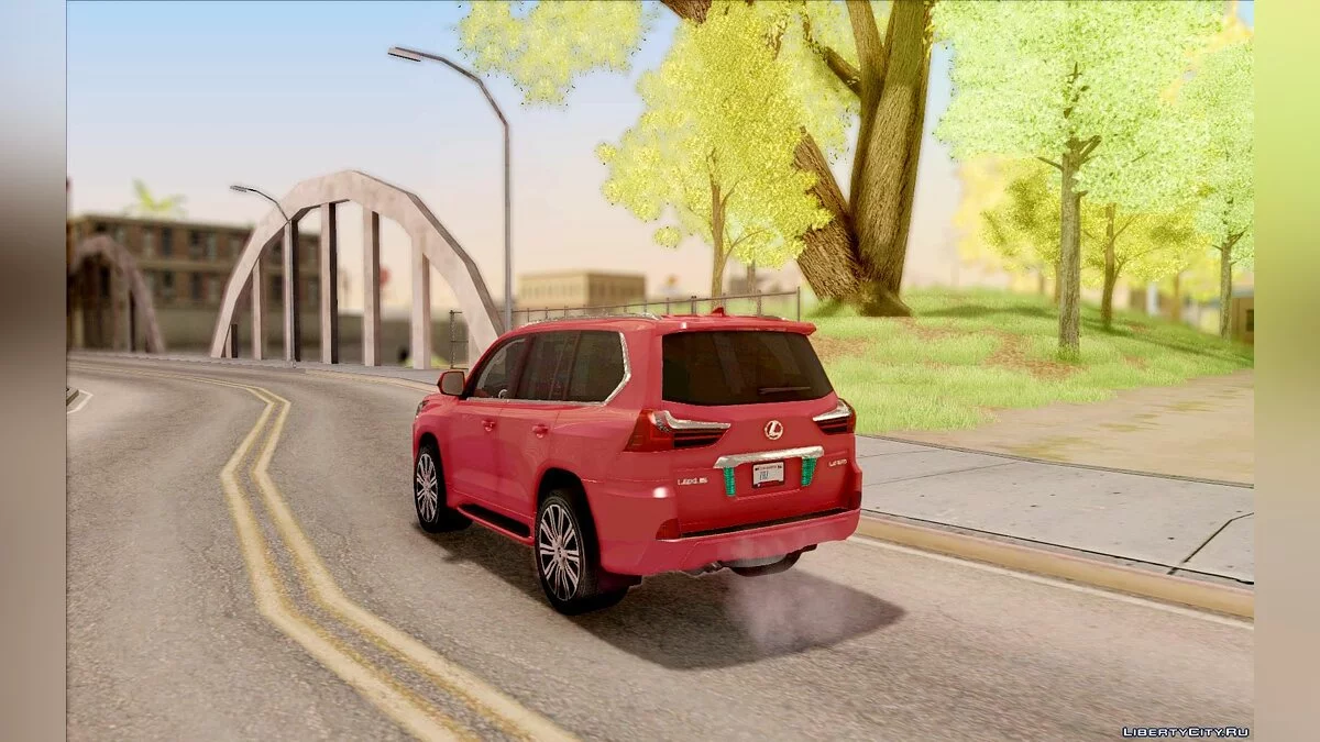 Lexus LX 2017 / GTA San Andreas