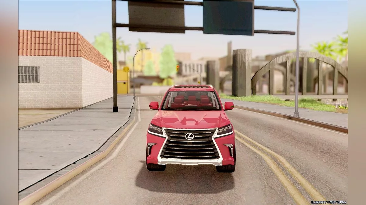 Lexus LX 2017 / GTA San Andreas
