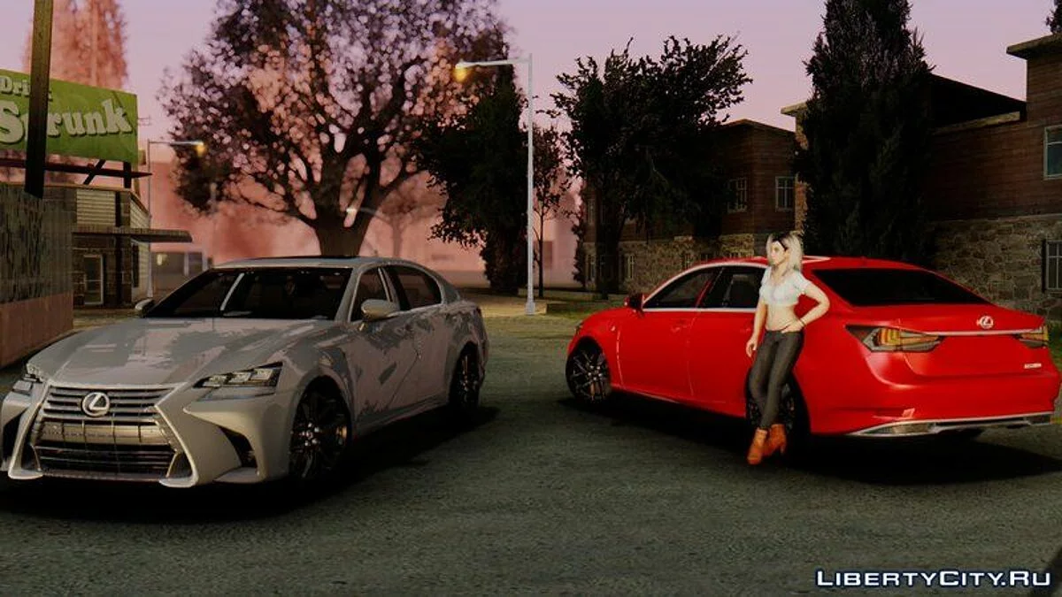 Lexus GS 350 2017 / GTA San Andreas