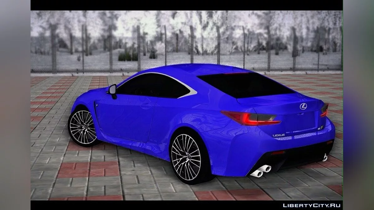 Lexus Rc-F / GTA San Andreas
