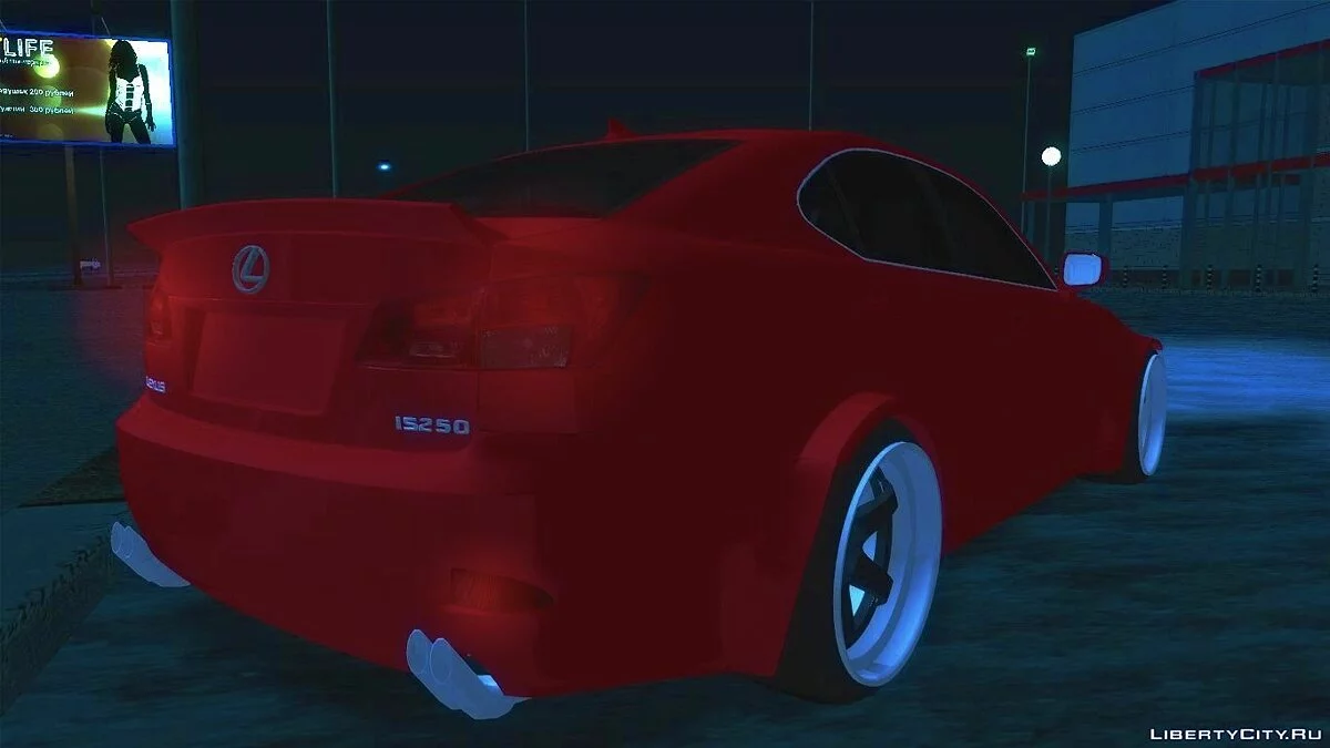 Lexus ls250 на расширении / GTA San Andreas