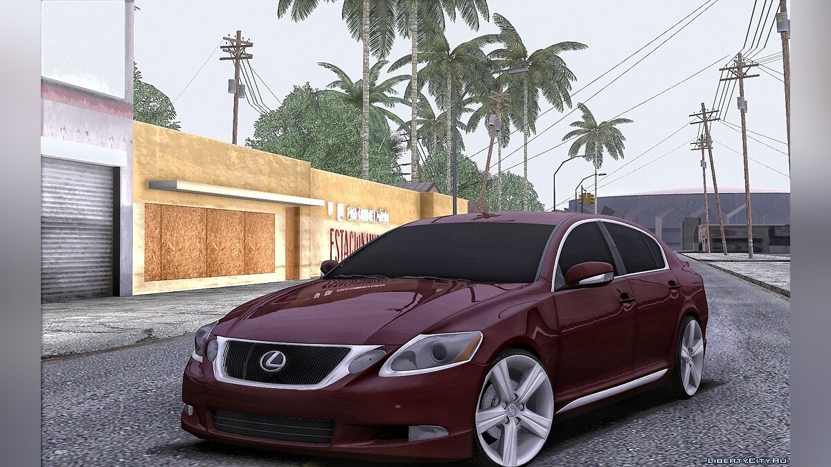 Скачать Lexus Gs300 2010 для GTA San Andreas