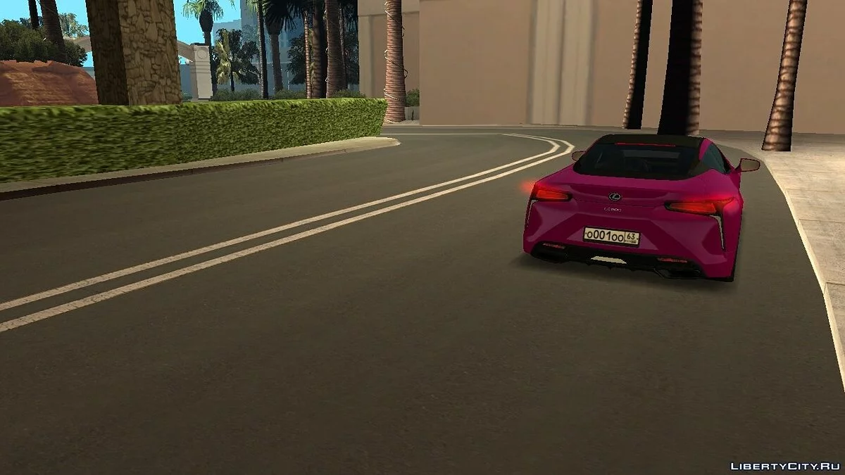 Lexus LC500 с тюнингом / GTA San Andreas