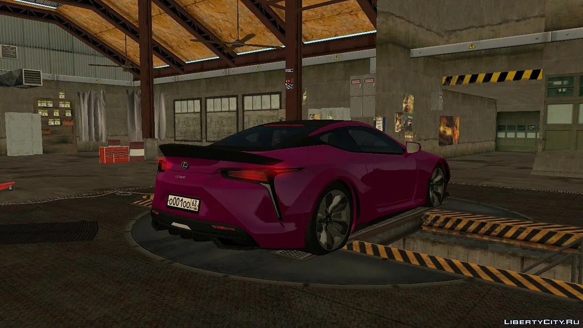 Lexus LC500 с тюнингом / GTA San Andreas