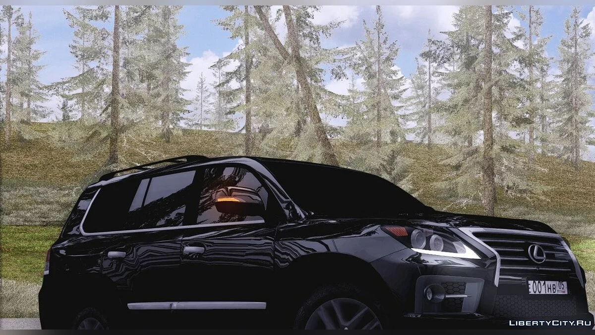 Lexus LX570 Rida / GTA San Andreas