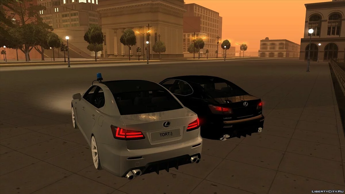 Lexus IS250 2007 / GTA San Andreas