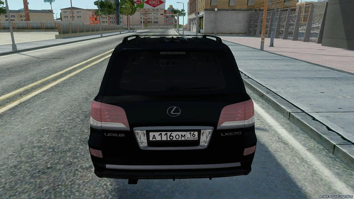 Lexus LX570 / GTA San Andreas