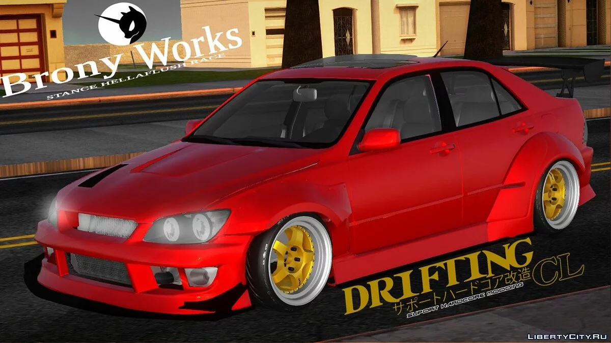 Lexus IS300 Street Build / GTA San Andreas
