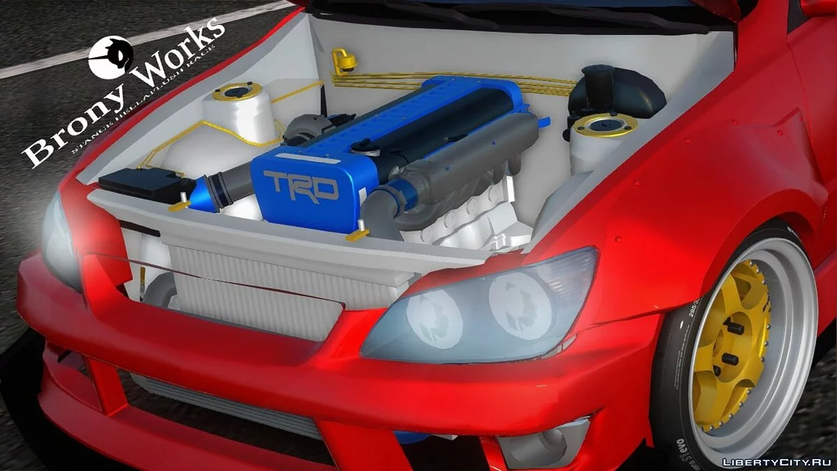 Lexus IS300 Street Build / GTA San Andreas