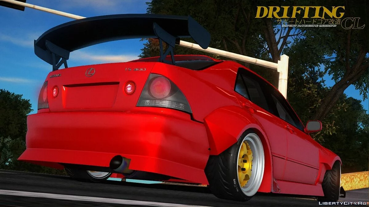 Lexus IS300 Street Build / GTA San Andreas