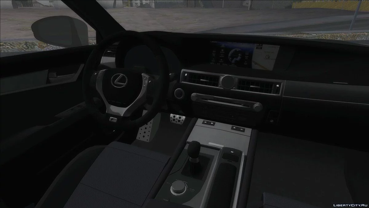 Lexus GS350 — гражданская версия / GTA San Andreas