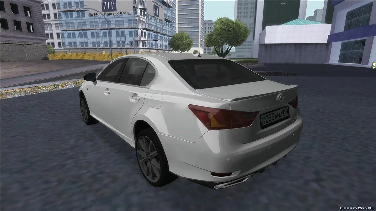 Lexus GS350 — гражданская версия / GTA San Andreas