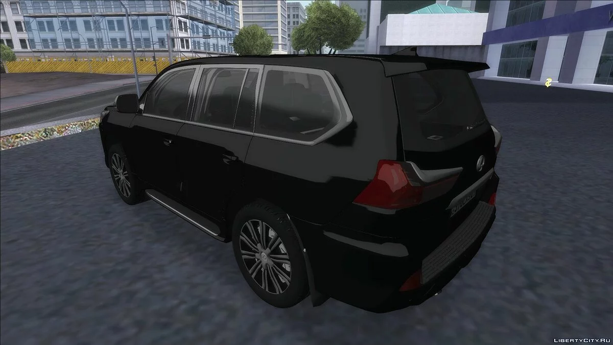 Lexus LX570 — гражданская версия / GTA San Andreas