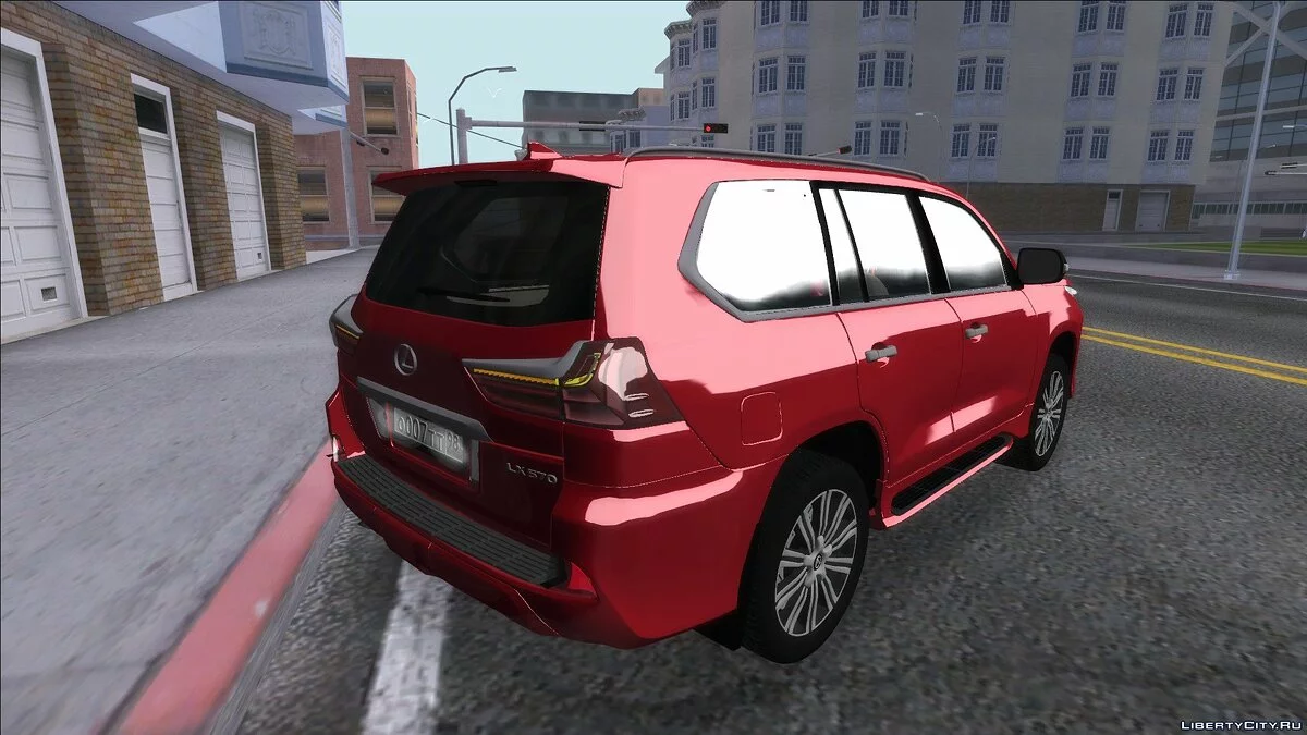 Lexus LX570 / GTA San Andreas