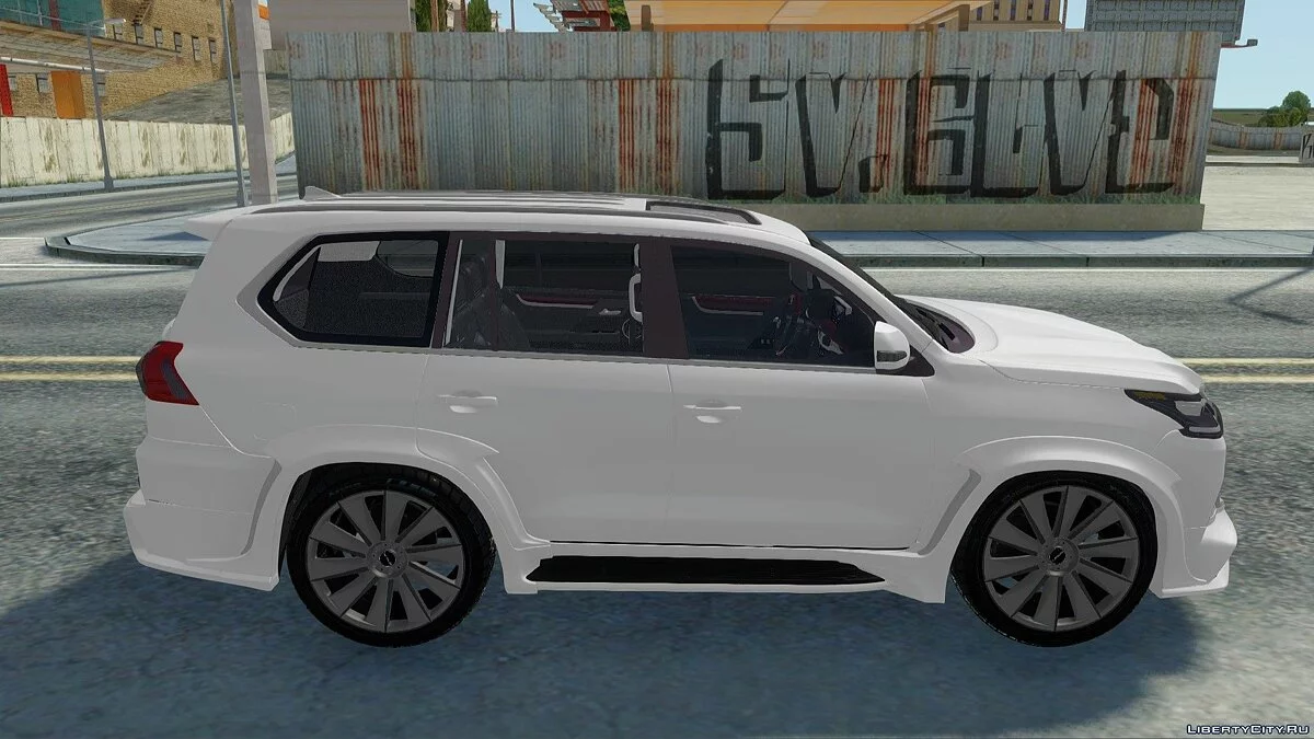 Lexus Lx570 Wald / GTA San Andreas