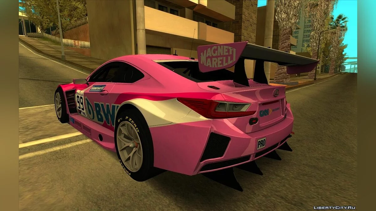 Lexus RC-F GT3 / GTA San Andreas