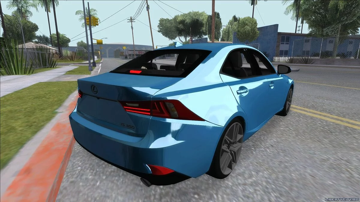 Lexus IS350 F-sport 2014 / GTA San Andreas