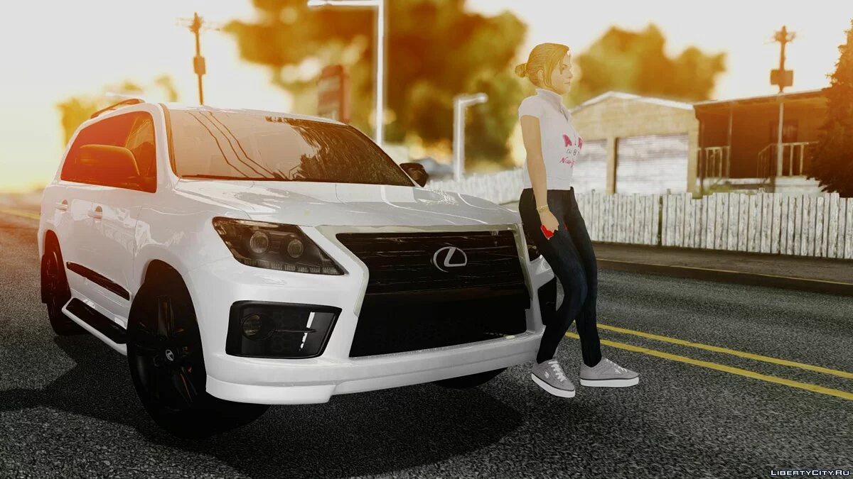 Lexus LX 570 / GTA San Andreas