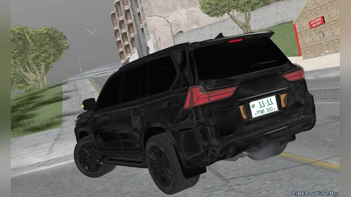 Lexus LX570 2016 / GTA San Andreas