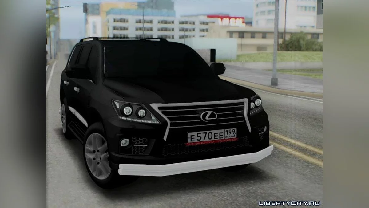 Lexus LX570 / GTA San Andreas