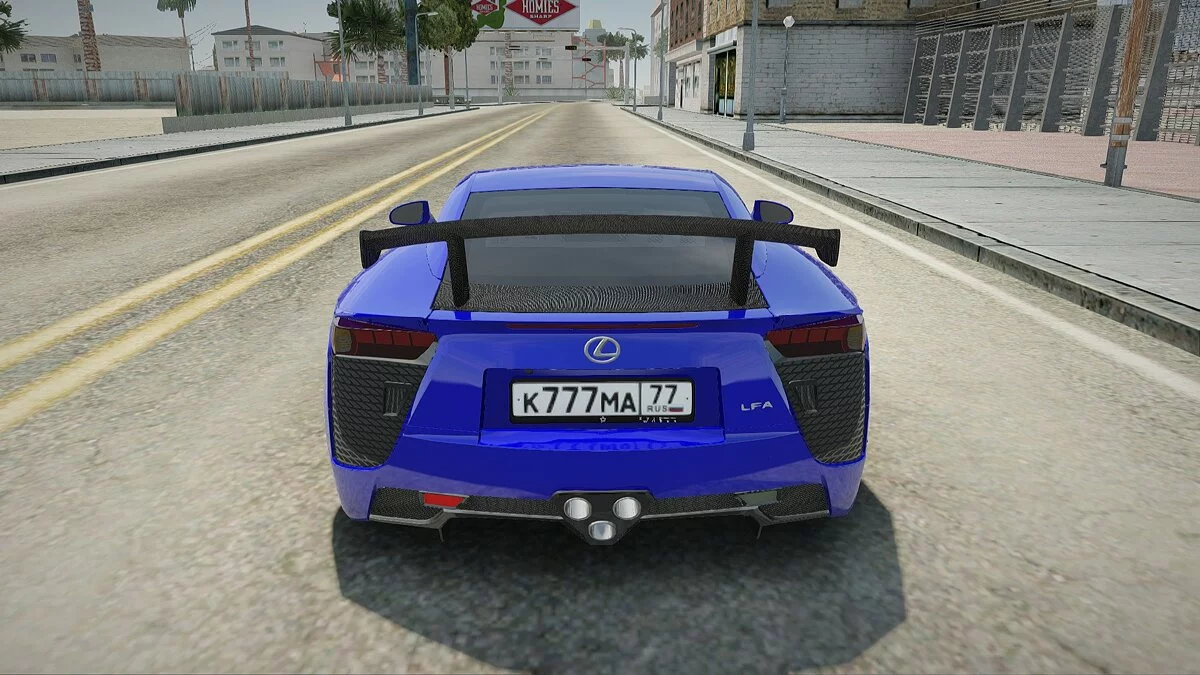 Lexus LFA Nurburgring 2011 / GTA San Andreas