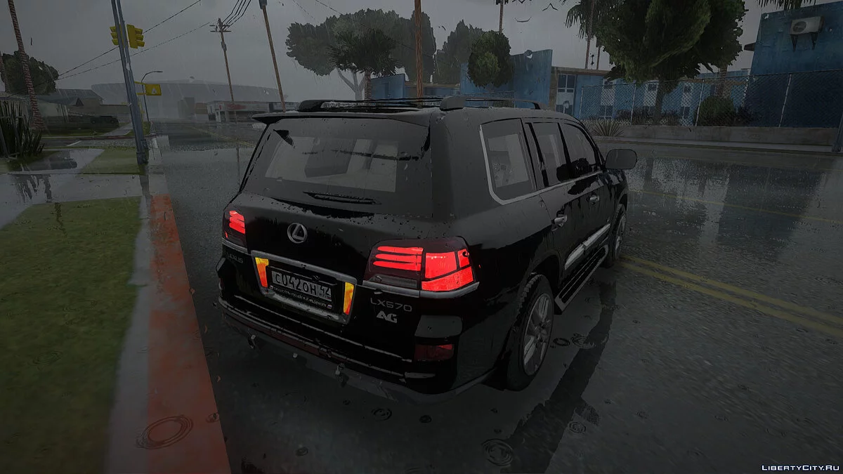 Lexus LX570 AG Armored / GTA San Andreas
