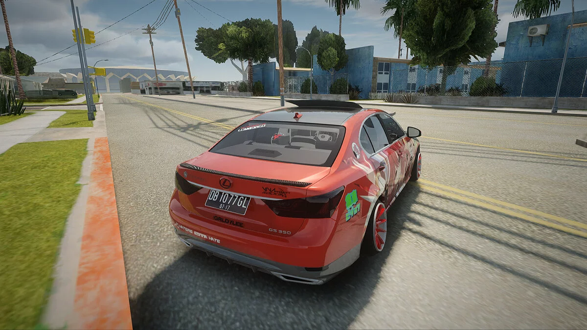 Lexus GS350 Stance Itsuka Kotori / GTA San Andreas