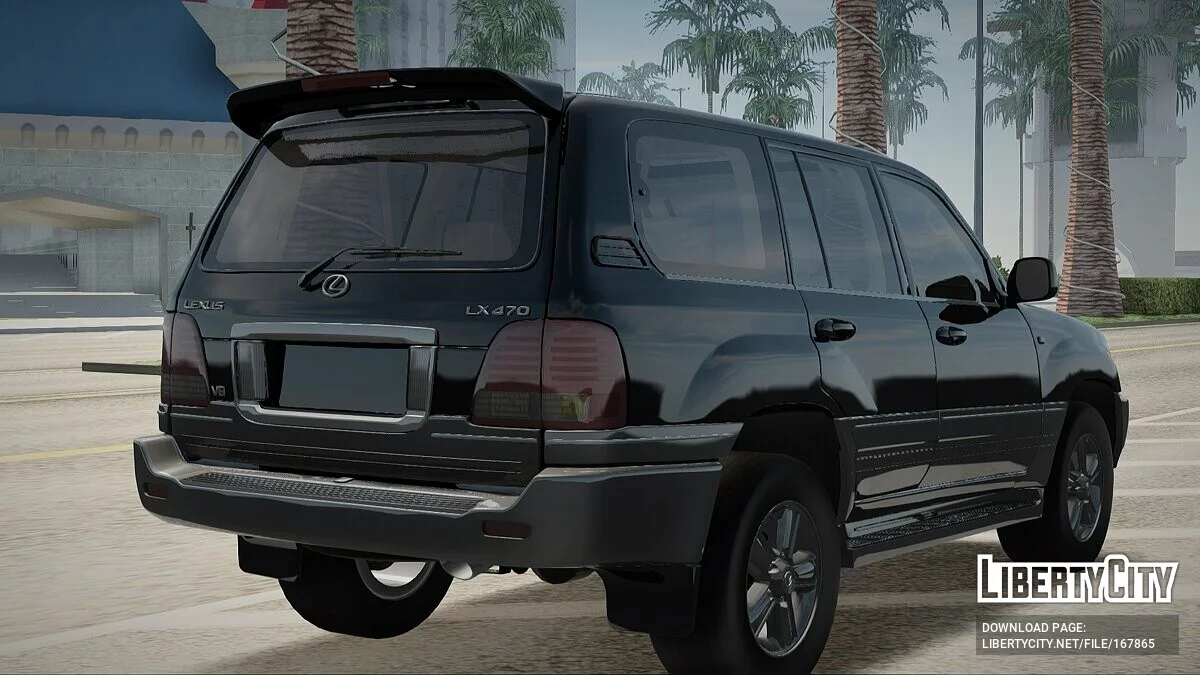 Lexus LX 470 Limited Edition J100 2007 / GTA San Andreas