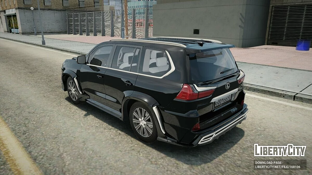 Lexus LX 570 / GTA San Andreas