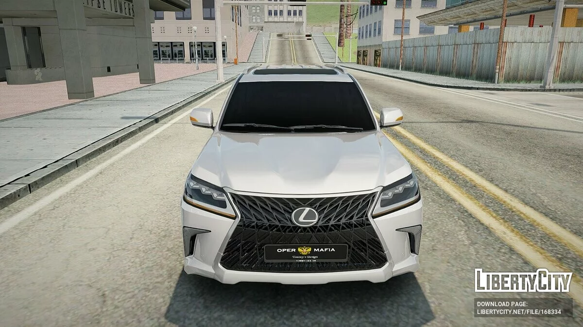 Lexus LX 570 / GTA San Andreas