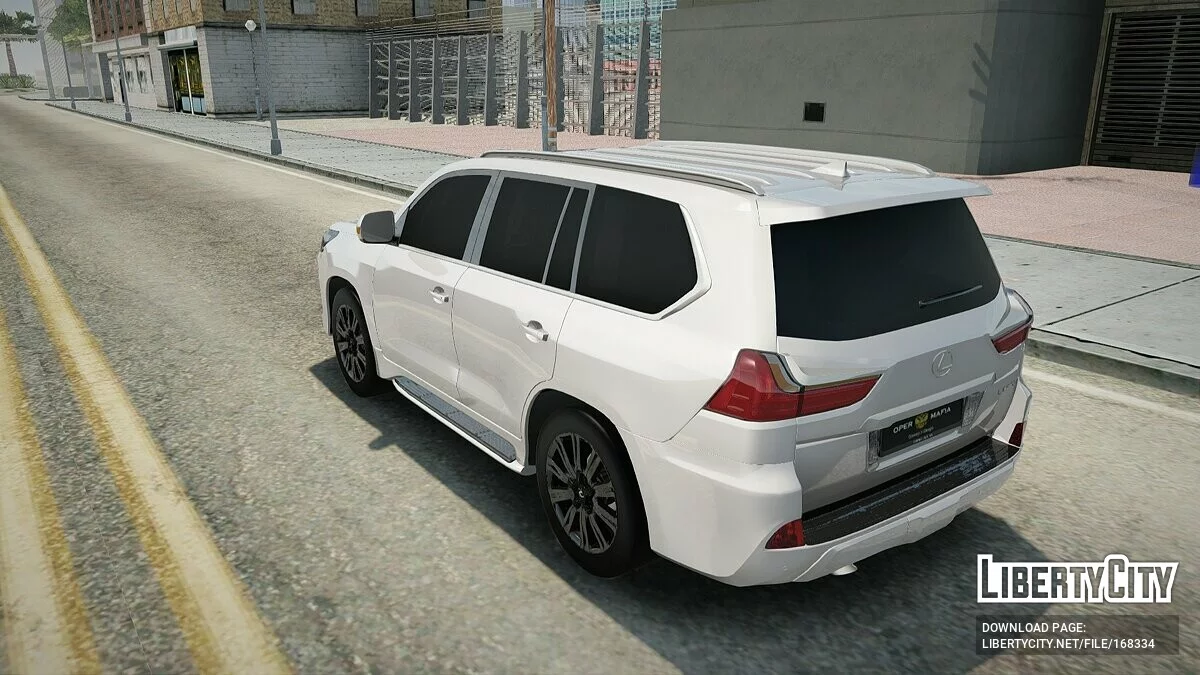 Lexus LX 570 / GTA San Andreas