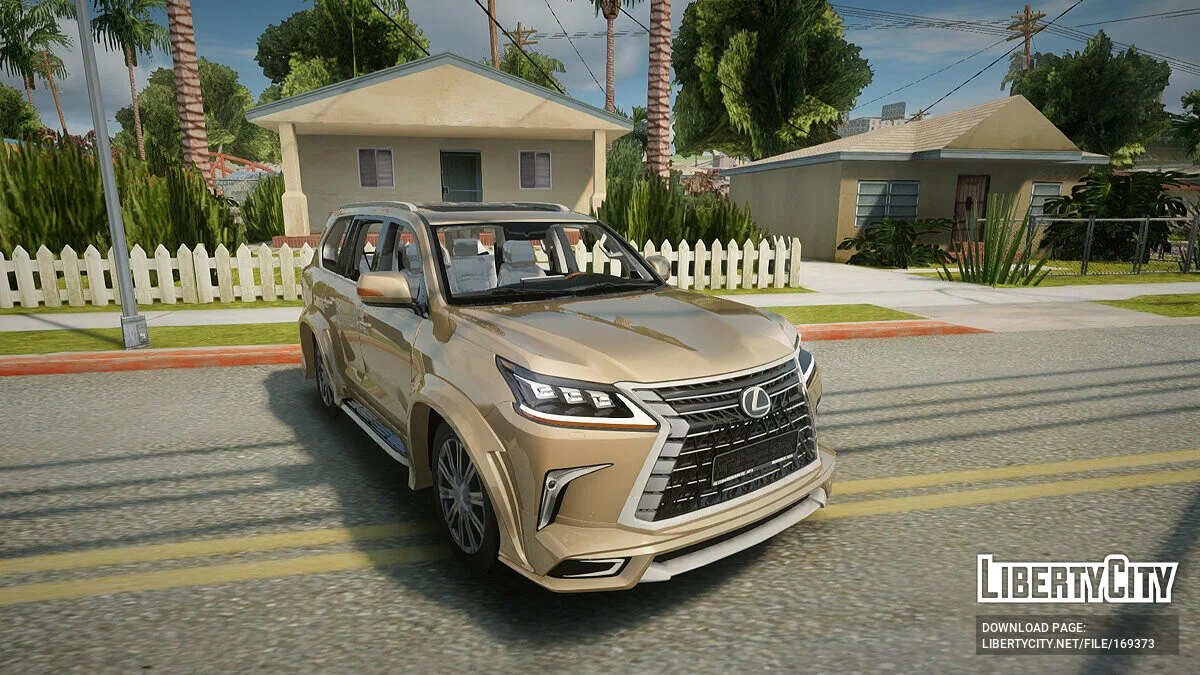 Lexus LX570 / GTA San Andreas