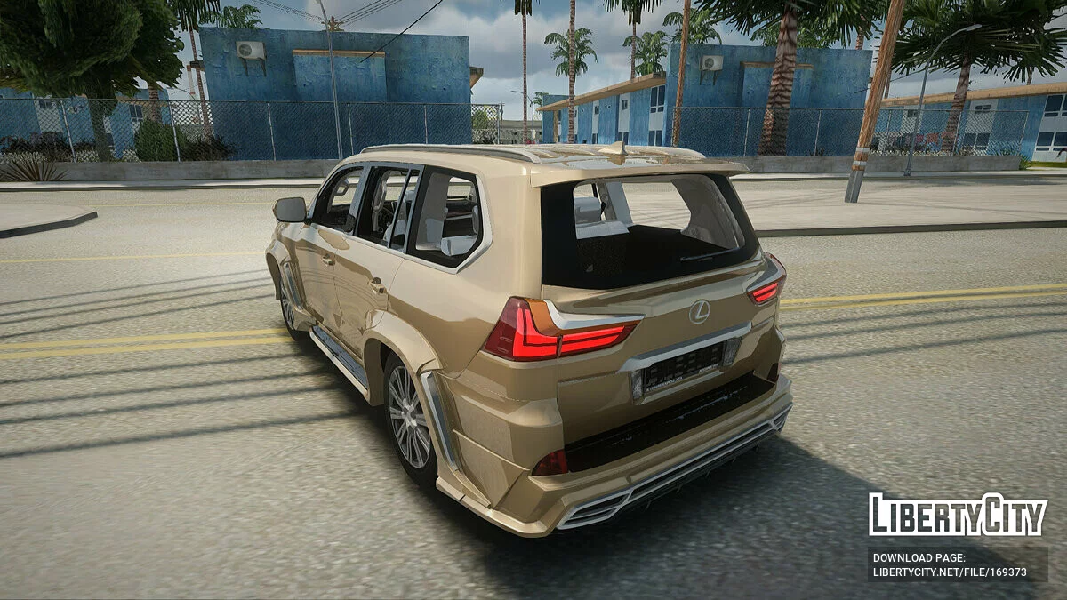 Lexus LX570 / GTA San Andreas