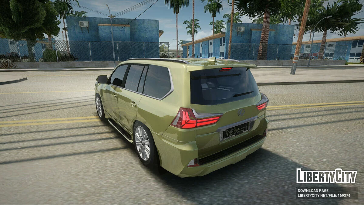 Lexus LX570 / GTA San Andreas