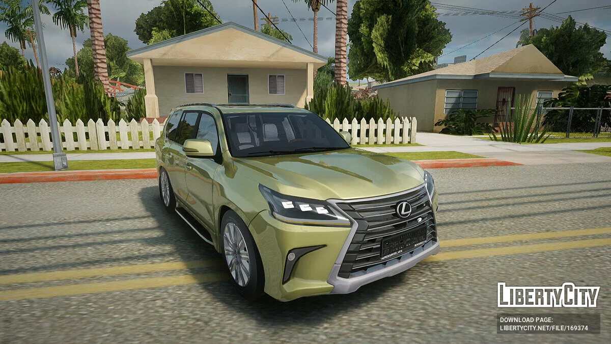 Lexus LX570 / GTA San Andreas