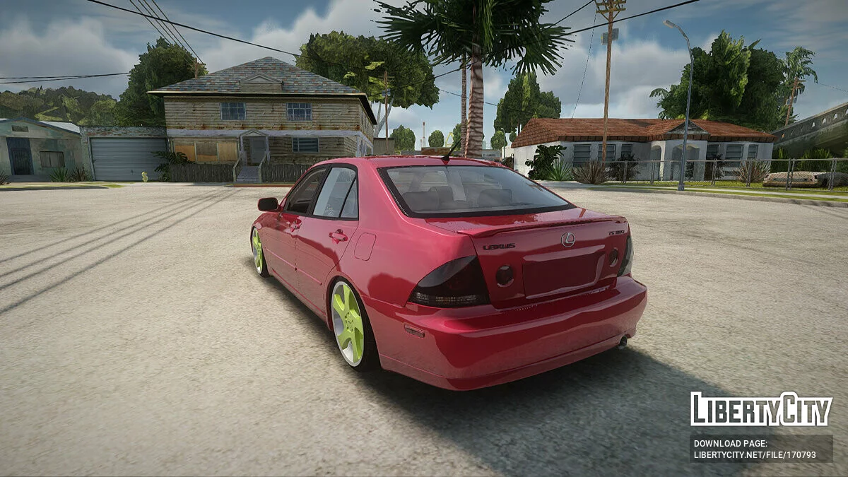 Lexus IS300 Edit / GTA San Andreas